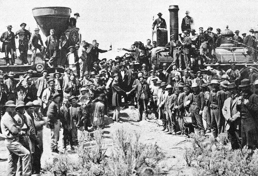 Building the Iron Highway: The Story of the Transcontinental Railroad