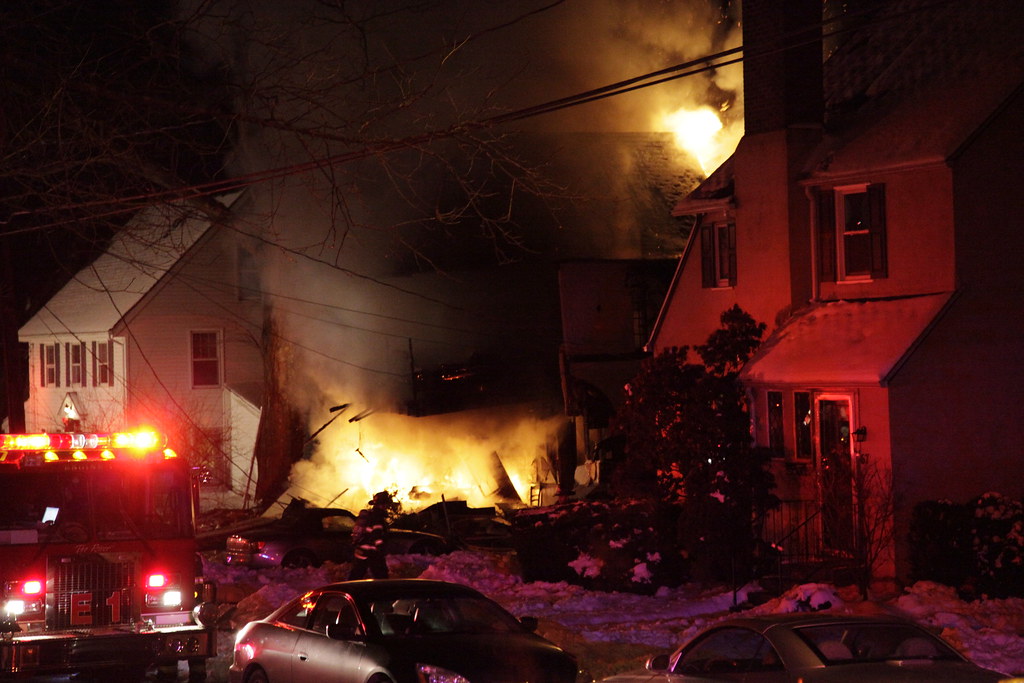 Dramatic explosion caught on video destroys homes, injures six, officials say