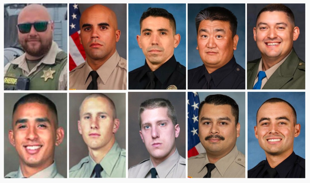 Remembering the Southern California law enforcement officers killed in the line of duty in 2025
