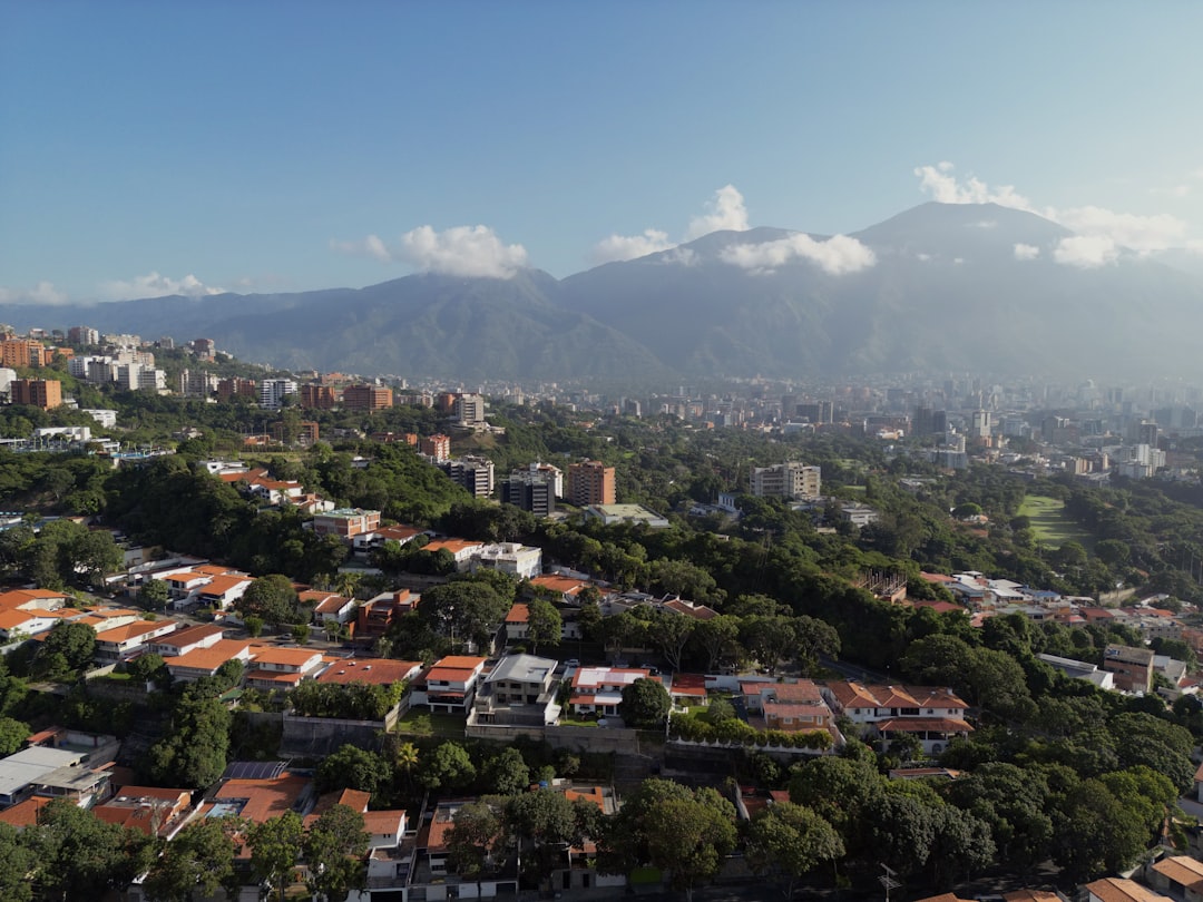 Explosions seen from window in Caracas, Venezuela