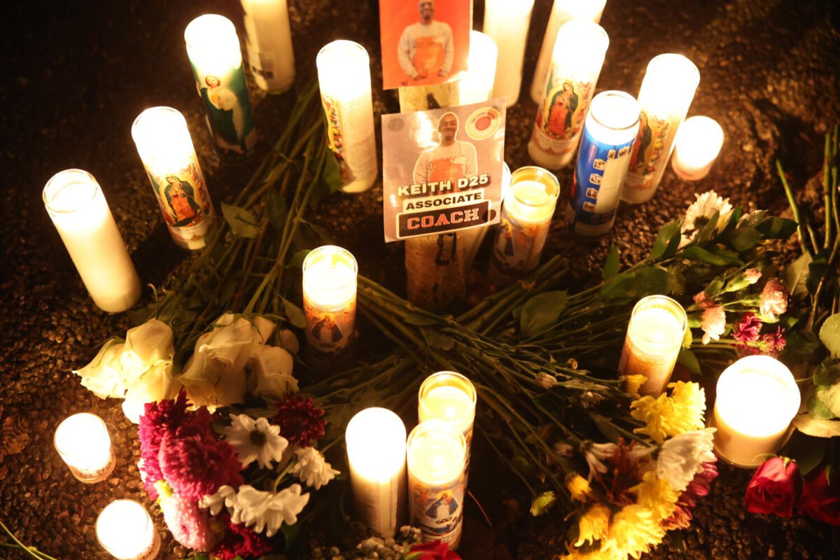 Emotional vigil held for man killed by off-duty ICE agent on New Year's Eve