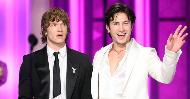 Golden Globes Producers Defend Awkward 'Heated Rivalry' Moment with UFC Promo