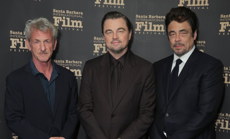 Leonardo DiCaprio Receives Award at Santa Barbara Film Festival After Attending the Super Bowl