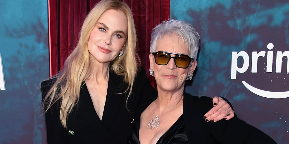 Oscar-Winning Trio Nicole Kidman, Jamie Lee Curtis, & Ariana DeBose Attend Star-Studded 'Scarpetta' Premiere
