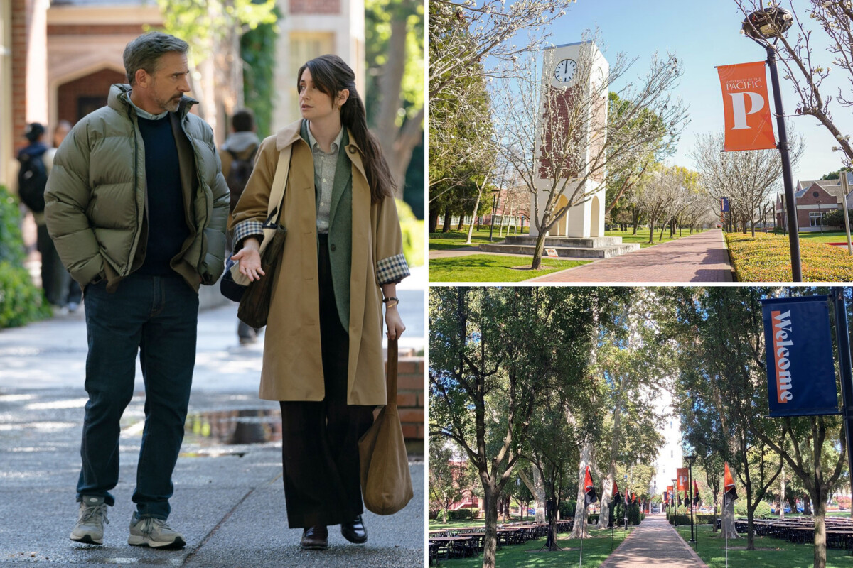 Stunning college campus in crime-plagued California city is backdrop for Steve Carell’s new HBO show ‘Rooster’
