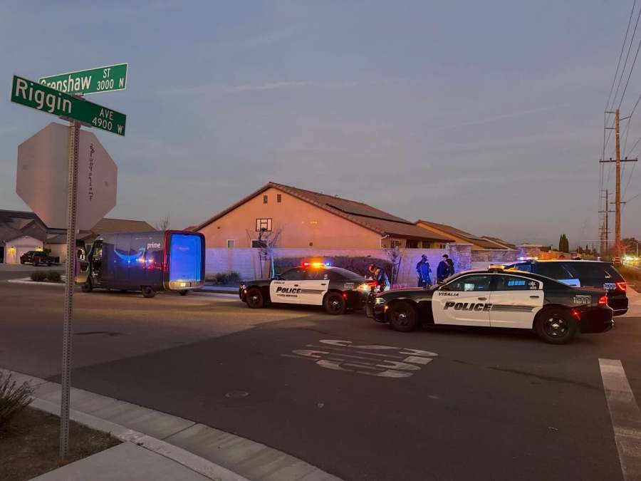 Amazon driver accused of DUI after fleeing from officers in Visalia, police say
