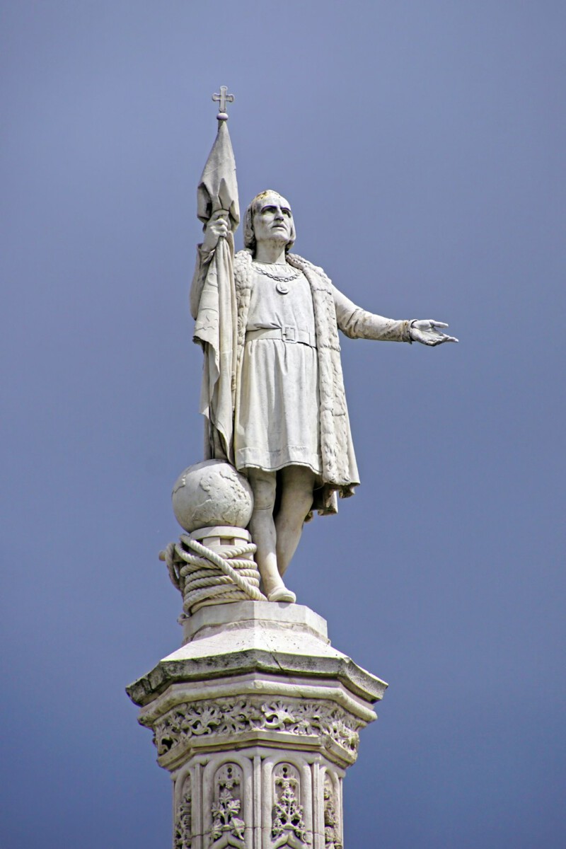 This controversial statue was dumped in a harbor. Now Trump has a replica near the White House