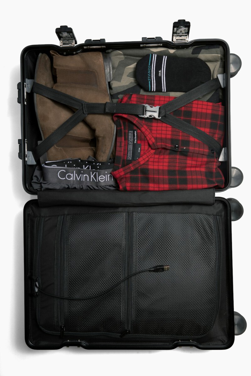 This clever new carry-on is designed to open like a trunk