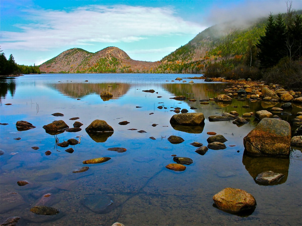 Acadia National Park (Jordan Pond and the Bubbles), Maine
