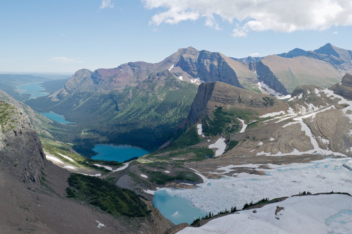 Grinnell Glacier Overlook at Glacier National Park, MT