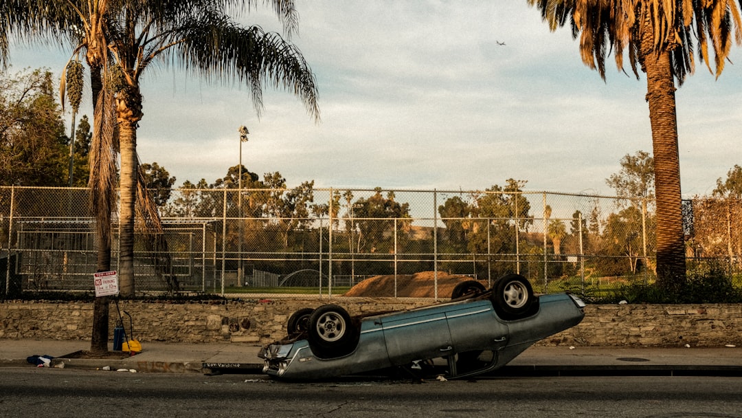 Violent L.A. rollover crash leaves man dead, 3 others hospitalized