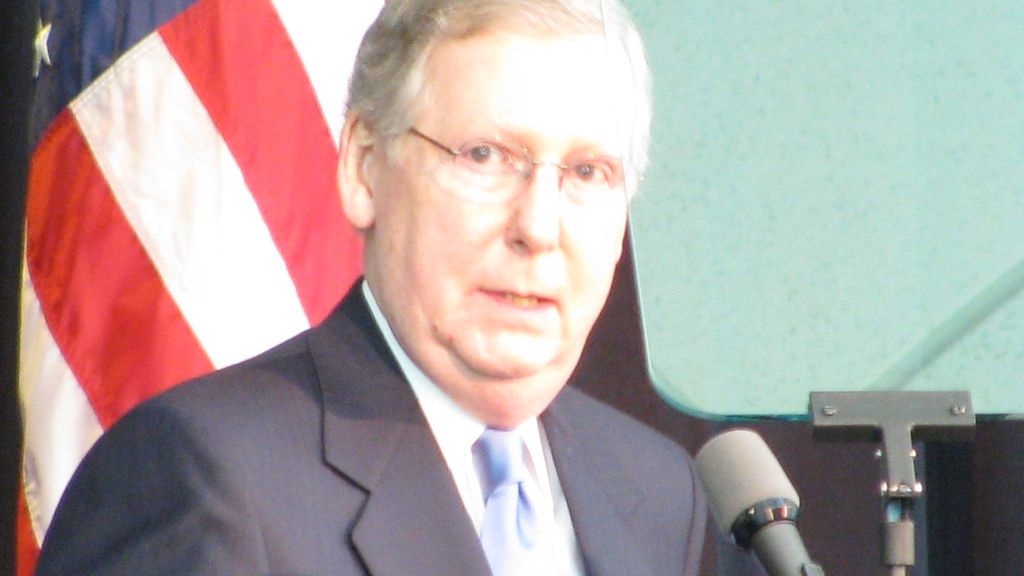 Trump Can't Escape Mitch McConnell in Kentucky
